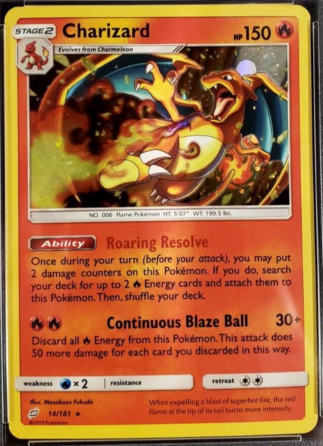 Team Up Charizard [Cosmos-Holo] Pokémon card