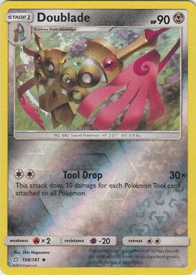 Team Up Doublade [Reverse Holo] Pokémon card