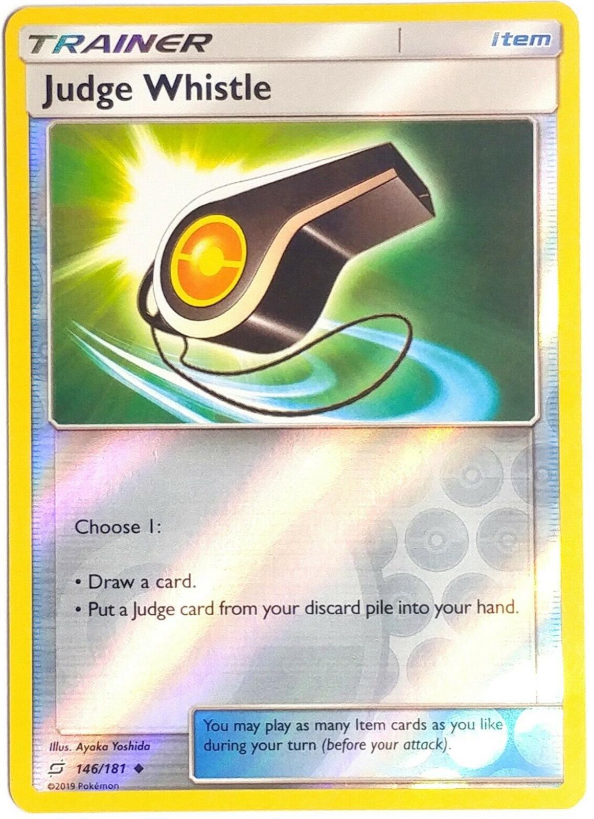 Judge Whistle [Reverse Holo]