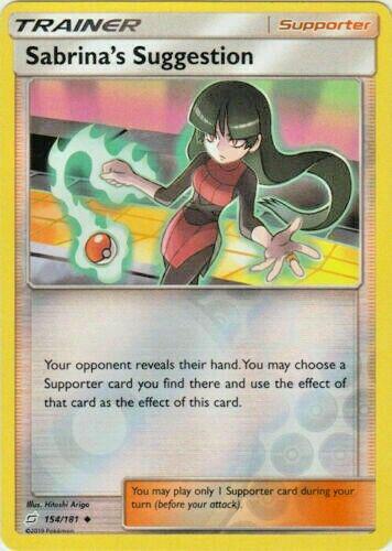 Sabrina's Suggestion [Reverse Holo]