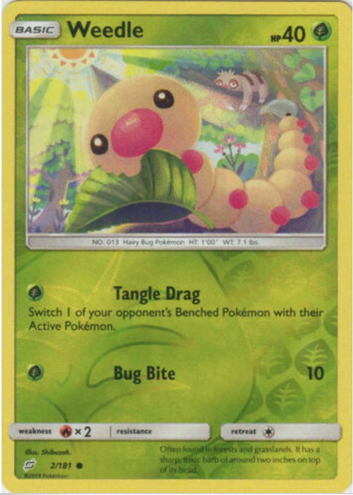 Weedle [Reverse Holo]