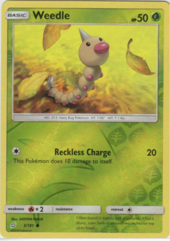 Weedle [Reverse Holo]