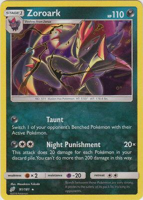 Team Up Zoroark [Holo] Pokémon card