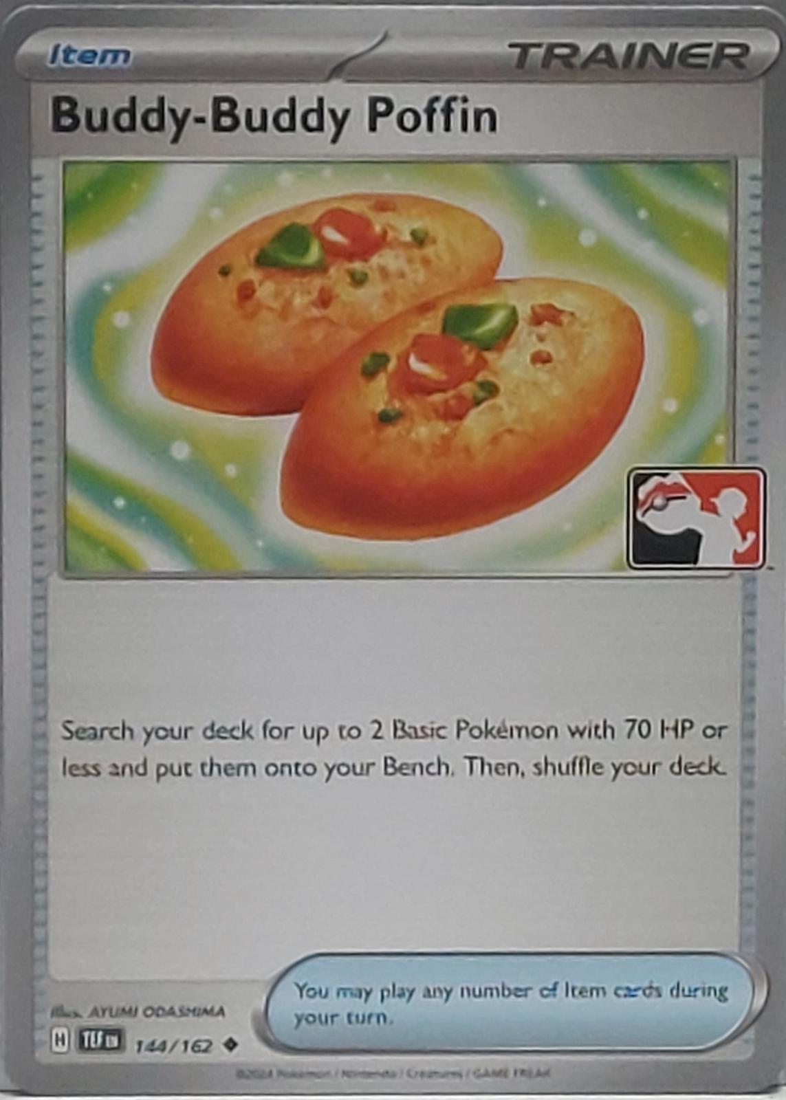 Temporal Forces Buddy-Buddy Poffin [Prize-Pack] Pokémon card