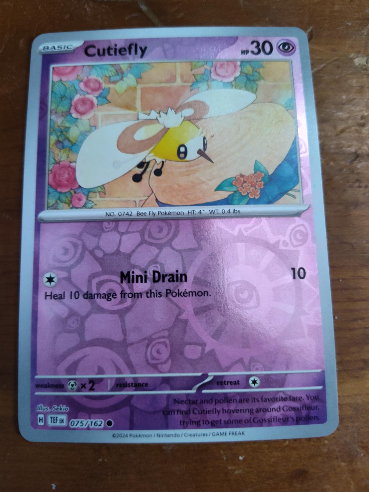 Cutiefly [Reverse Holo]