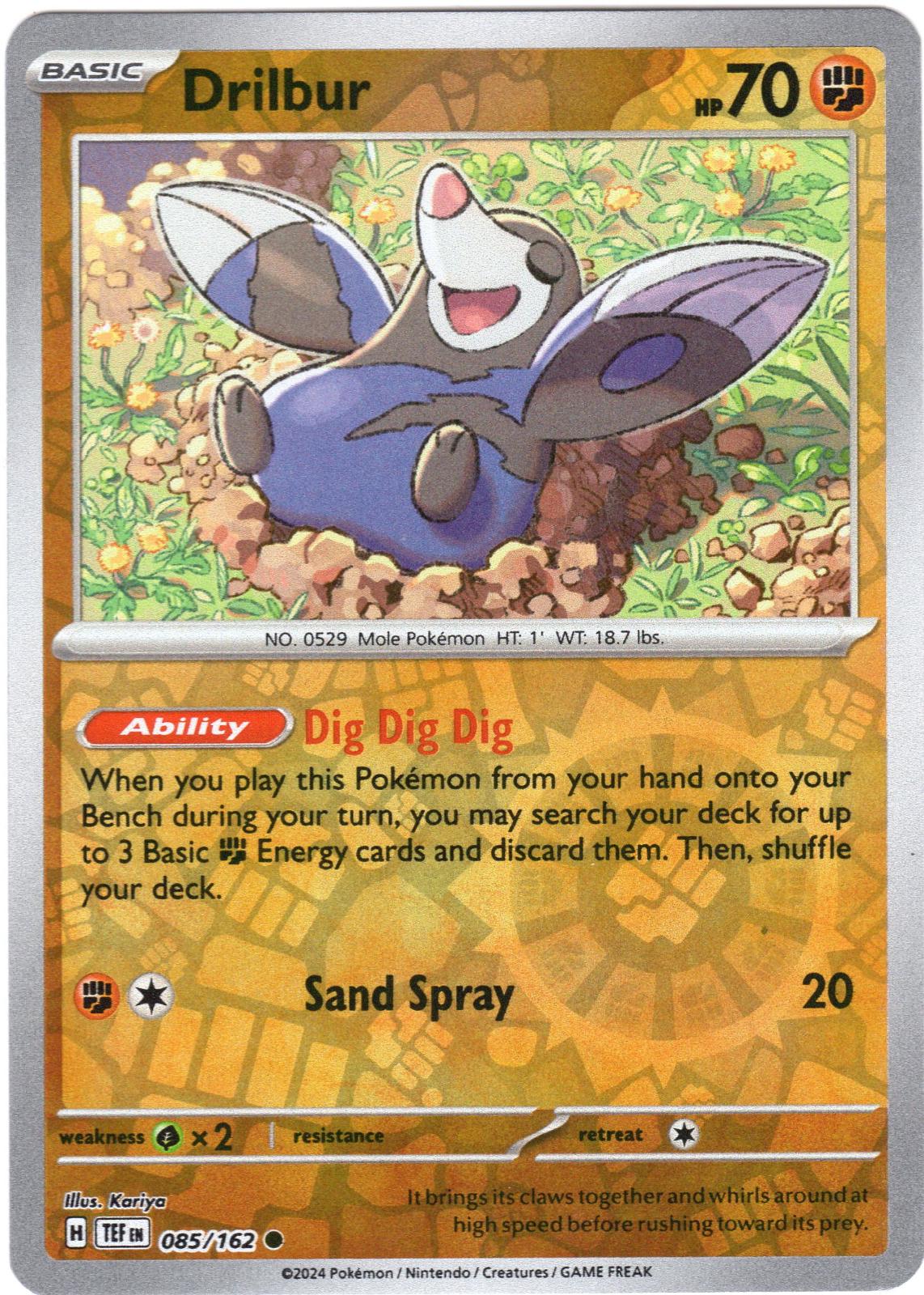 Drilbur [Reverse Holo]