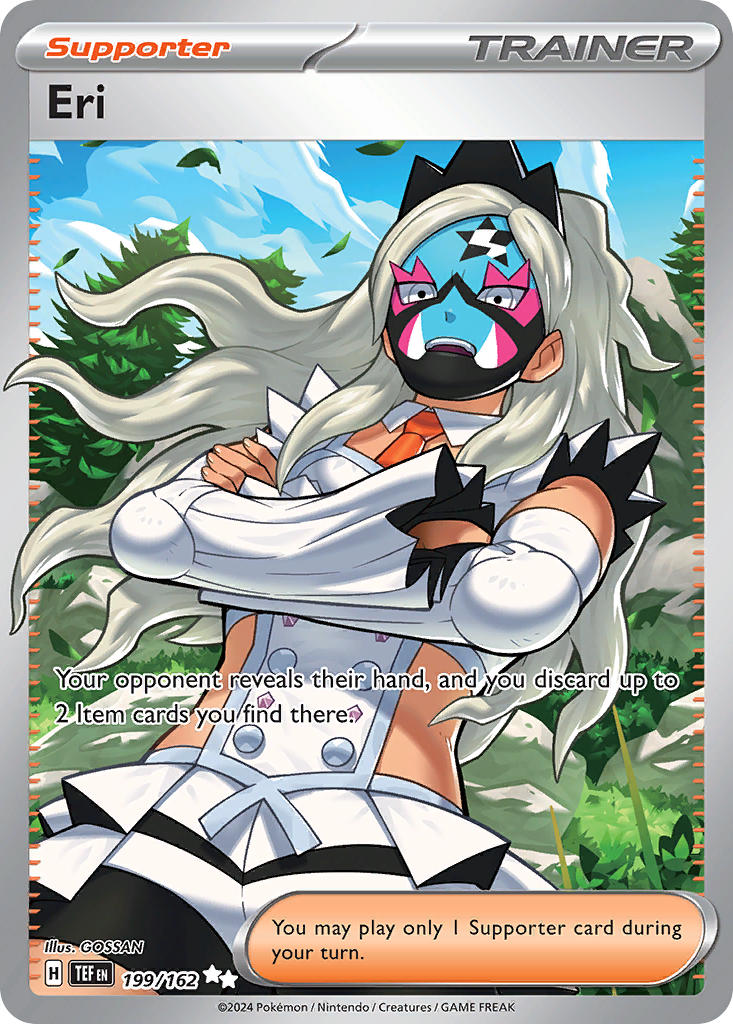 Temporal Forces Eri Pokémon card