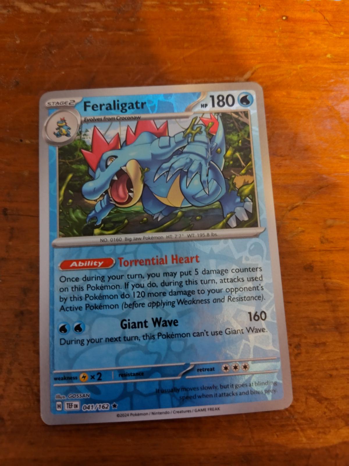 Feraligatr [Reverse Holo]