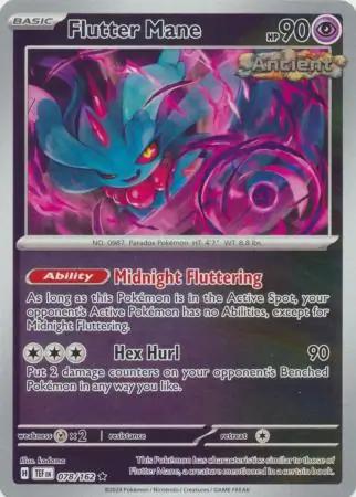 Temporal Forces Flutter Mane [Reverse Holo] Pokémon card