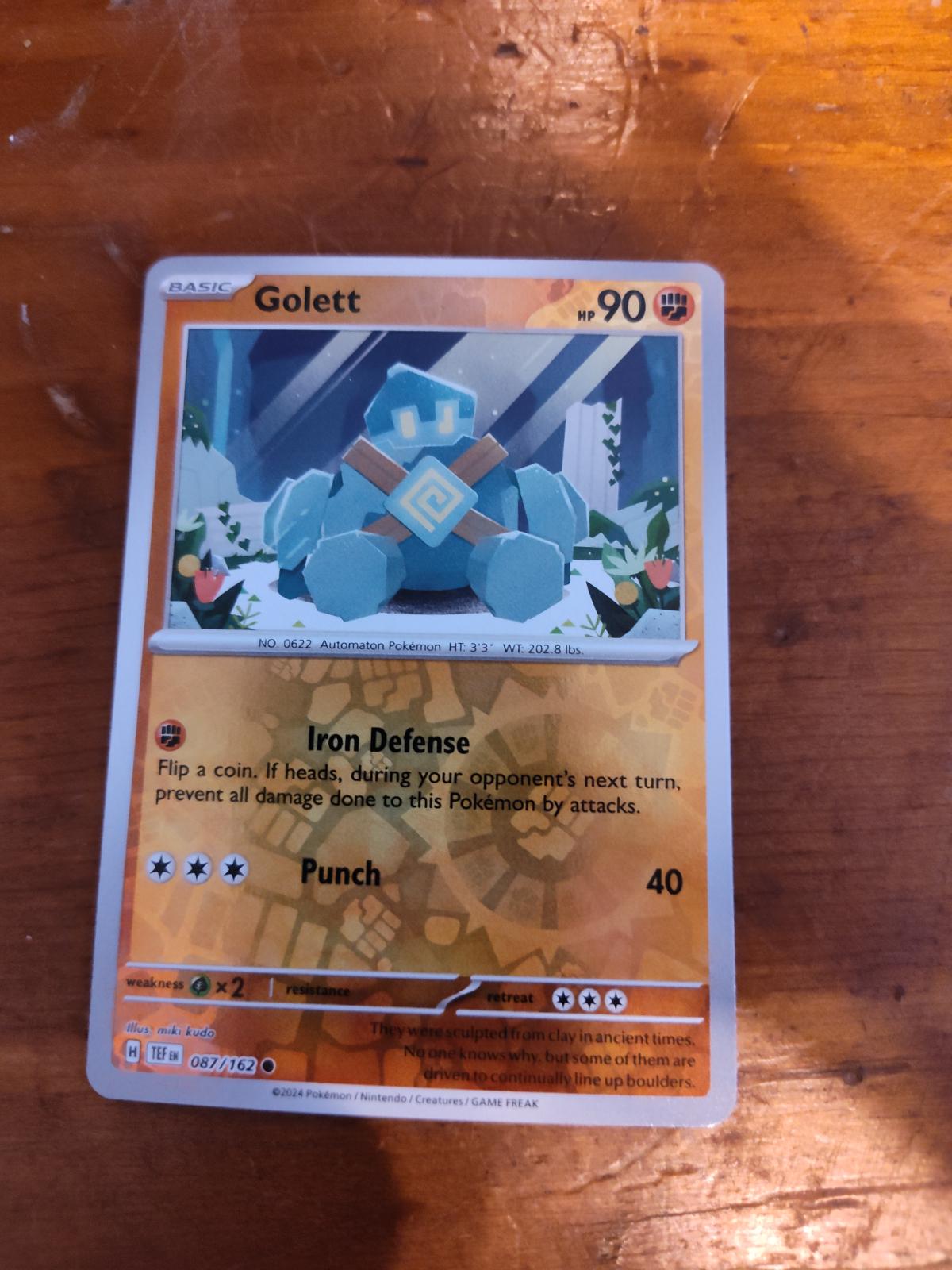 Golett [Reverse Holo]