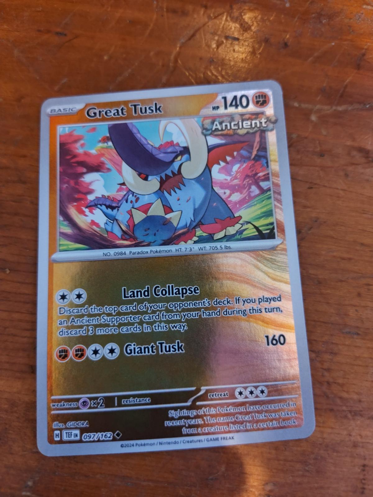 Great Tusk [Reverse Holo]