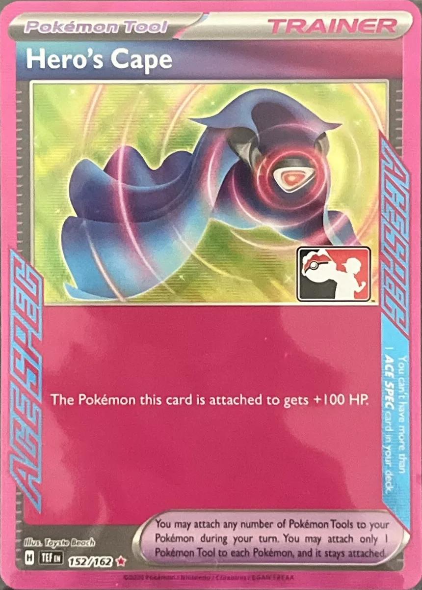 Temporal Forces Hero's Cape [Prize-Pack] Pokémon card