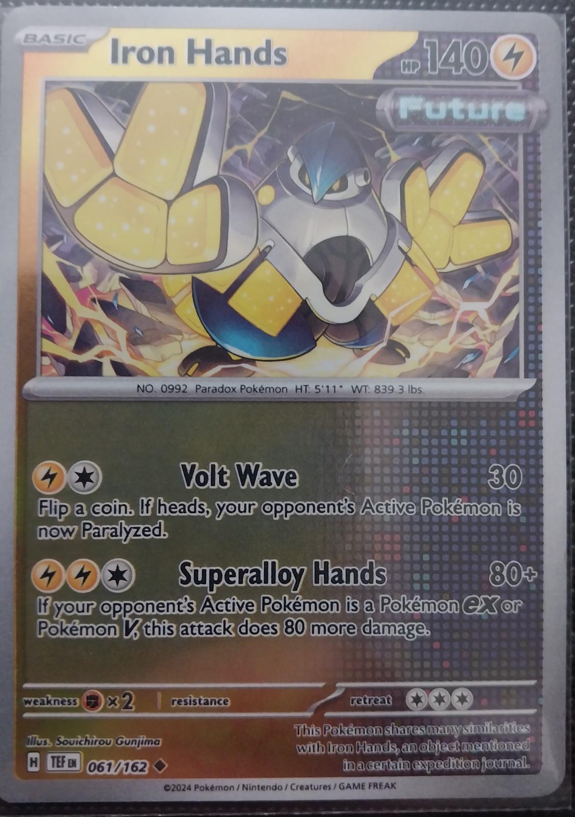 Iron Hands [Reverse Holo]