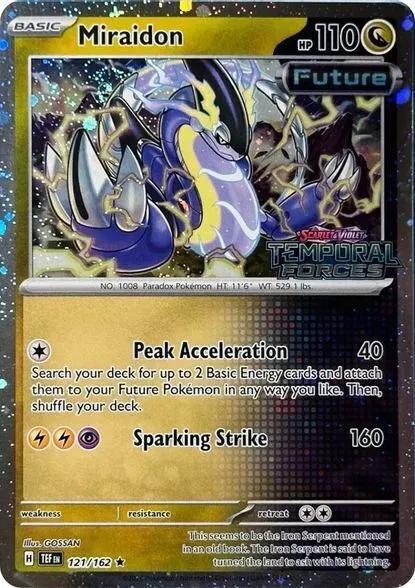 Temporal Forces Miraidon [Cosmos-Holo] Pokémon card