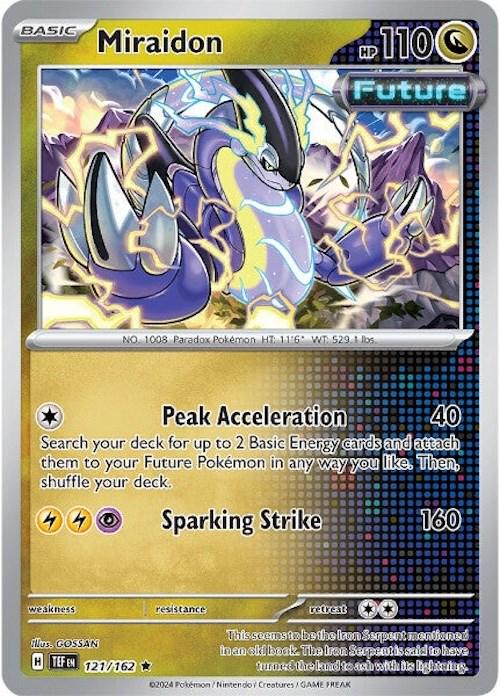 Temporal Forces Miraidon [Holo] Pokémon card