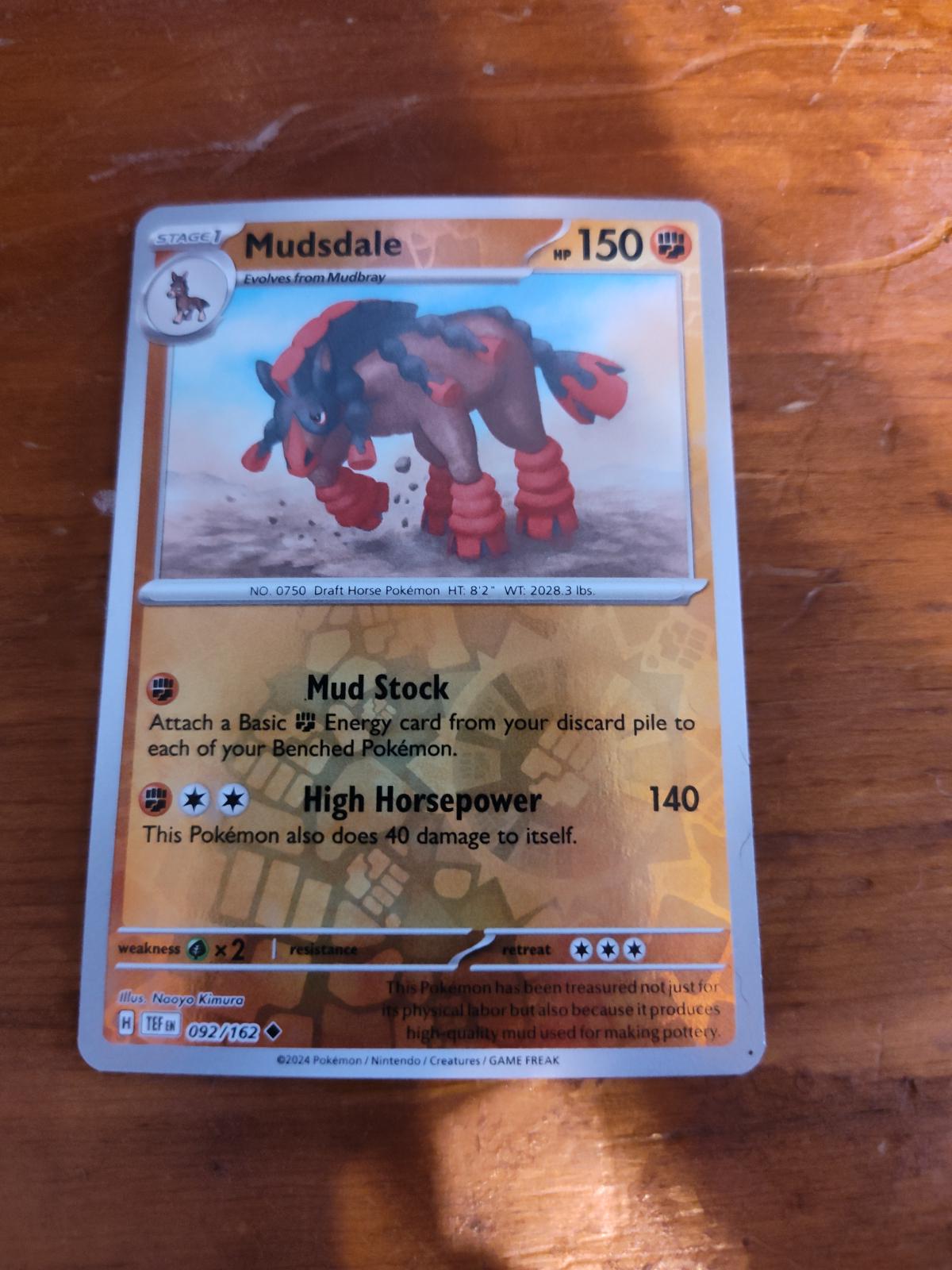 Mudsdale [Reverse Holo]