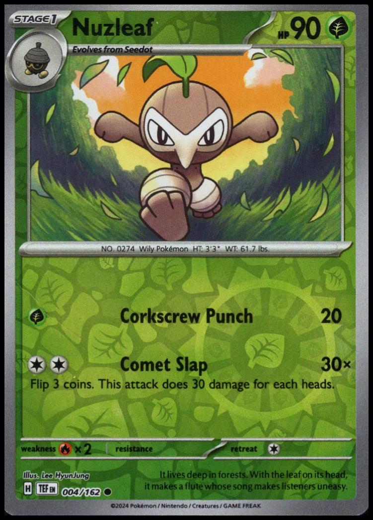 Nuzleaf [Reverse Holo]