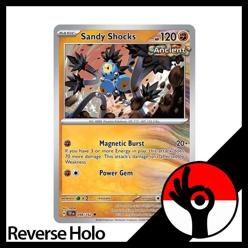 Temporal Forces Sandy Shocks [Reverse Holo] Pokémon card