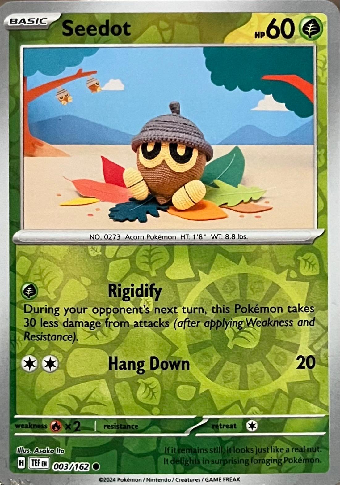 Seedot [Reverse Holo]