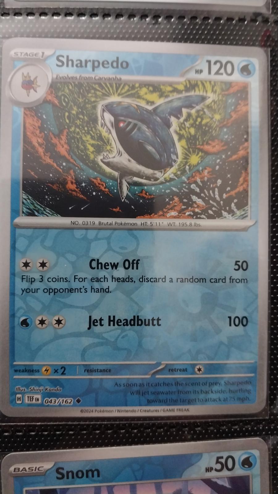 Sharpedo [Reverse Holo]