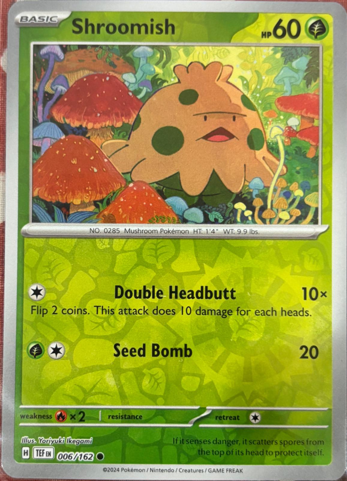 Shroomish [Reverse Holo]