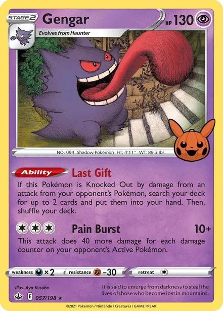 Trick or Trade 2022 Gengar [Holo] Pokémon card