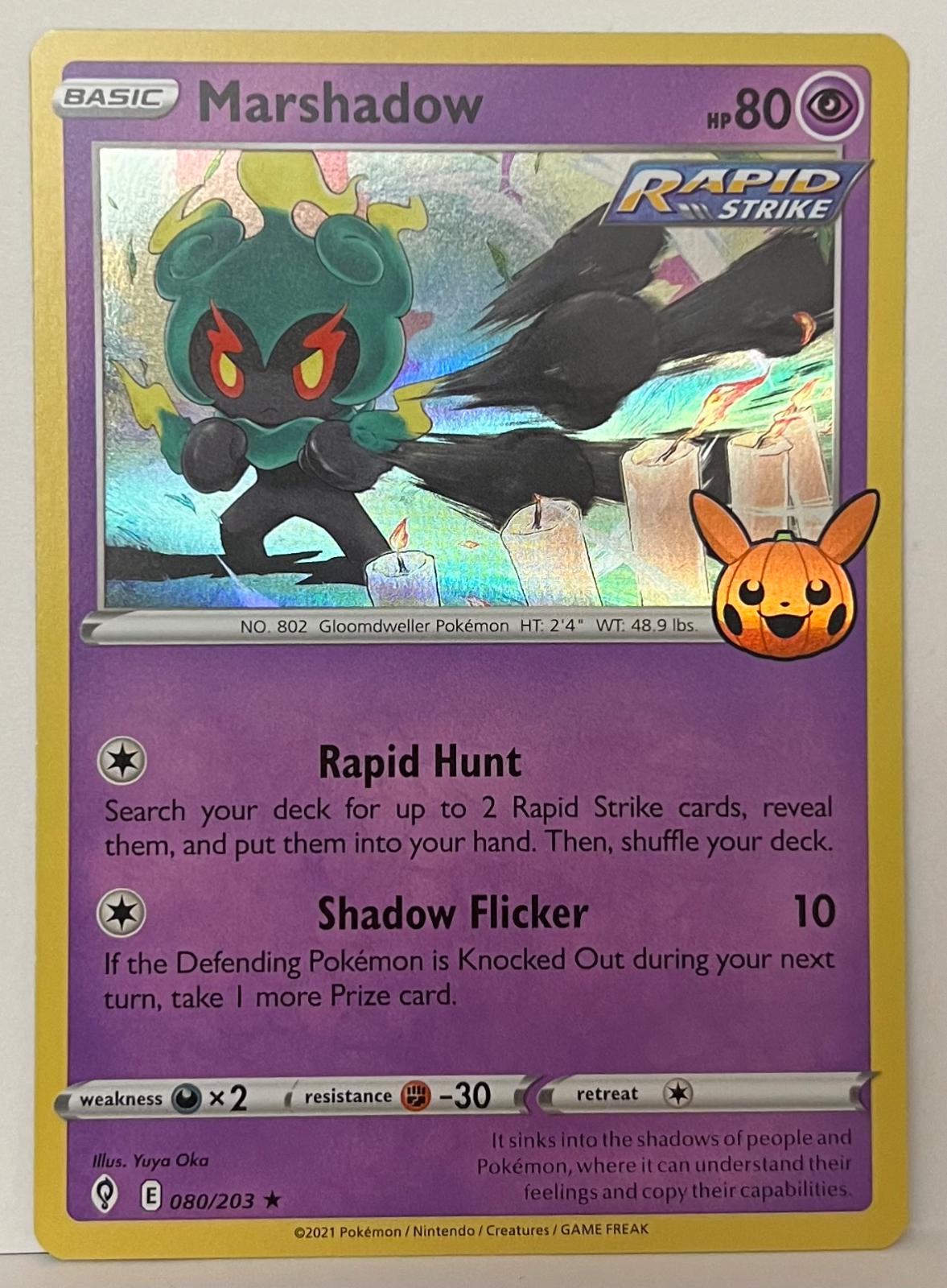Trick or Trade 2023 Marshadow [Holo] Pokémon card