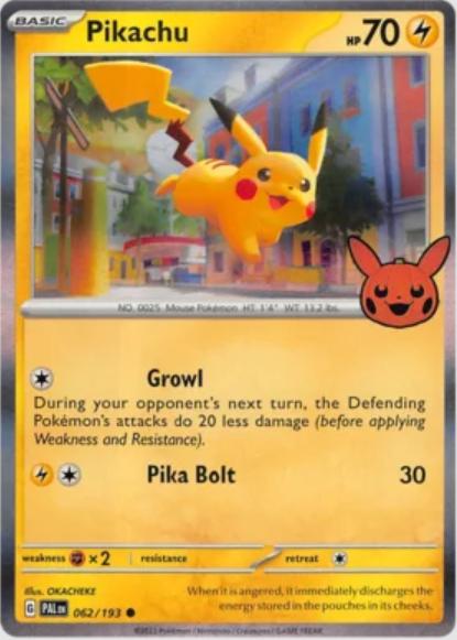 Trick or Trade 2023 Pikachu [Holo] Pokémon card