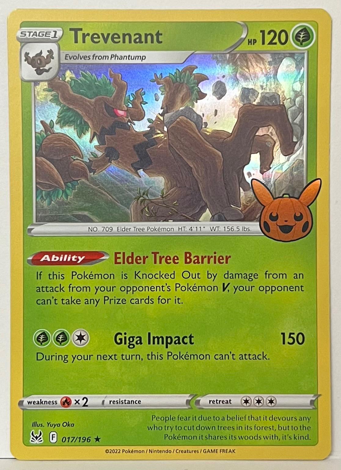 Trick or Trade 2023 Trevenant [Holo] Pokémon card
