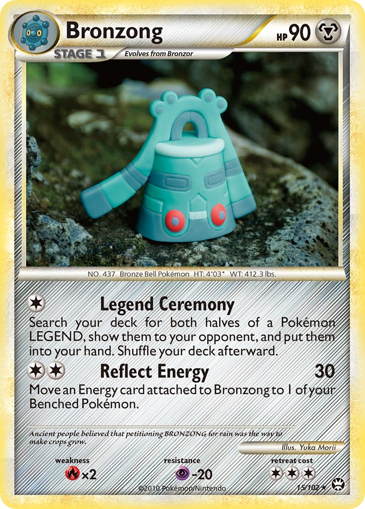 Triumphant Bronzong Pokémon card