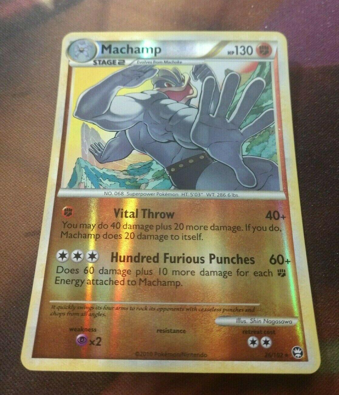Triumphant Machamp [Reverse Holo] Pokémon card