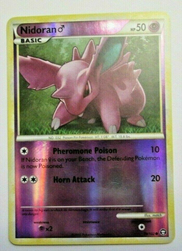 Nidoran M [Reverse Holo]