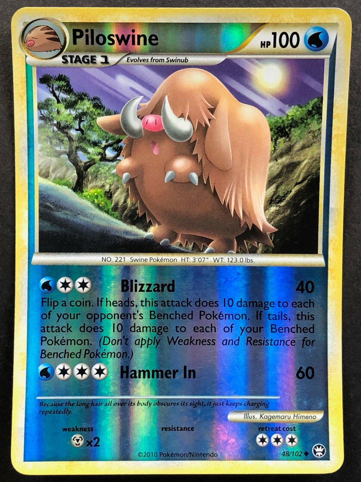 Piloswine [Reverse Holo]