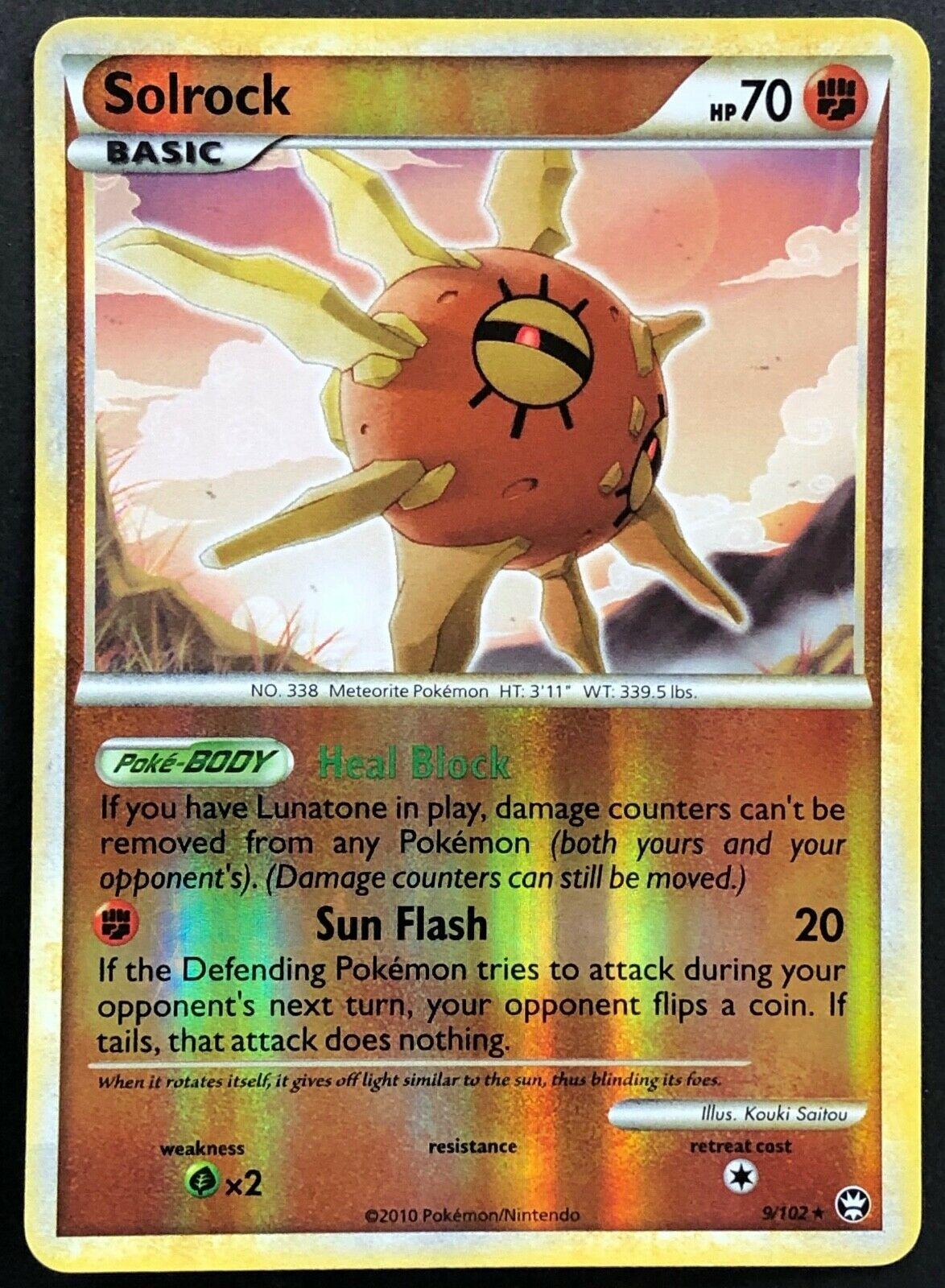 Solrock [Reverse Holo]