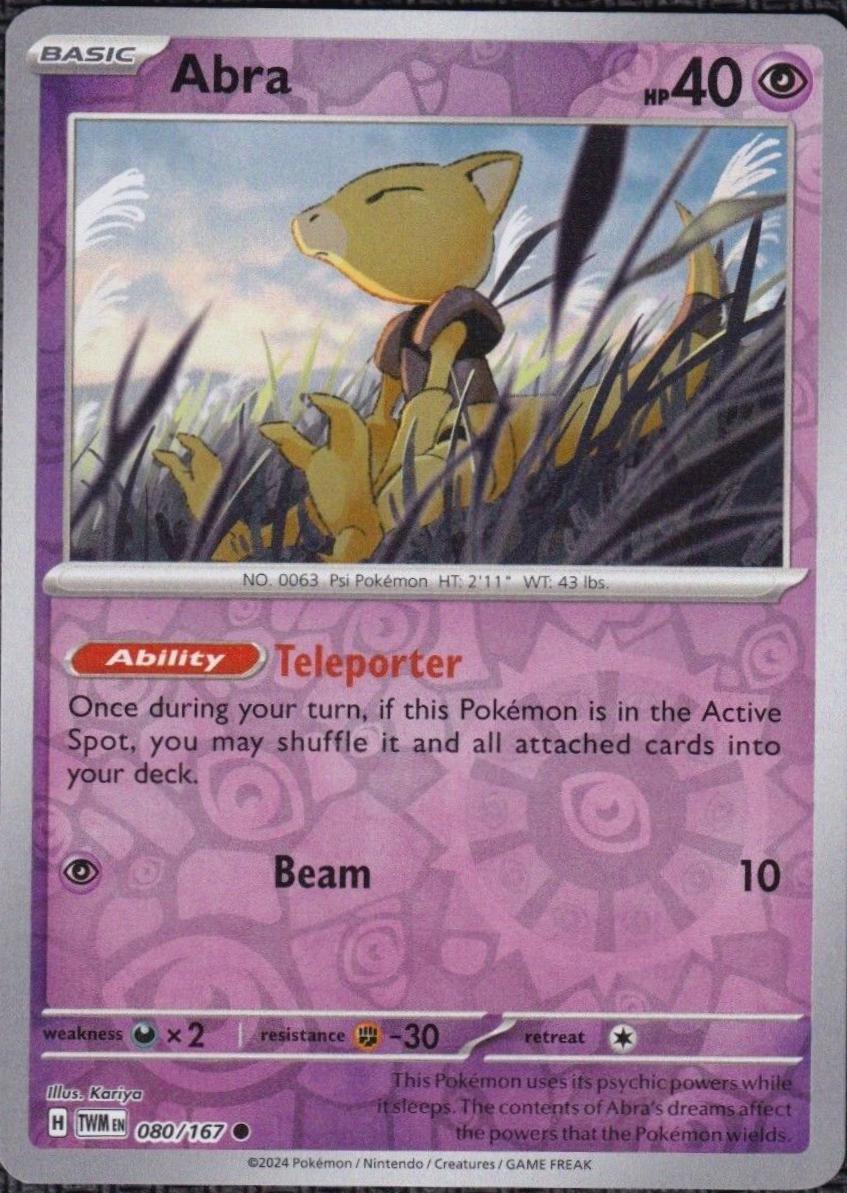 Abra [Reverse Holo]