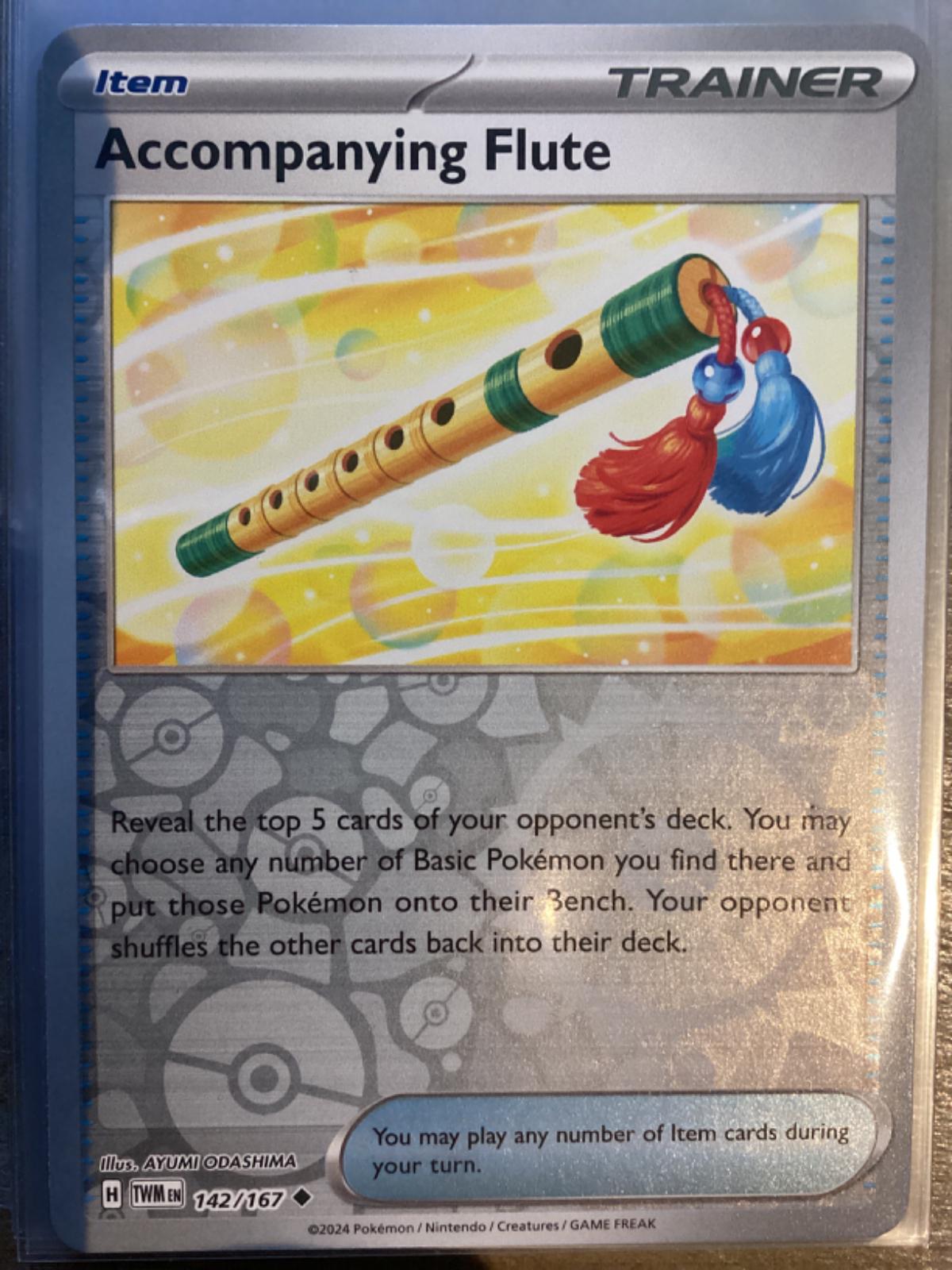 Accompanying Flute [Reverse Holo]