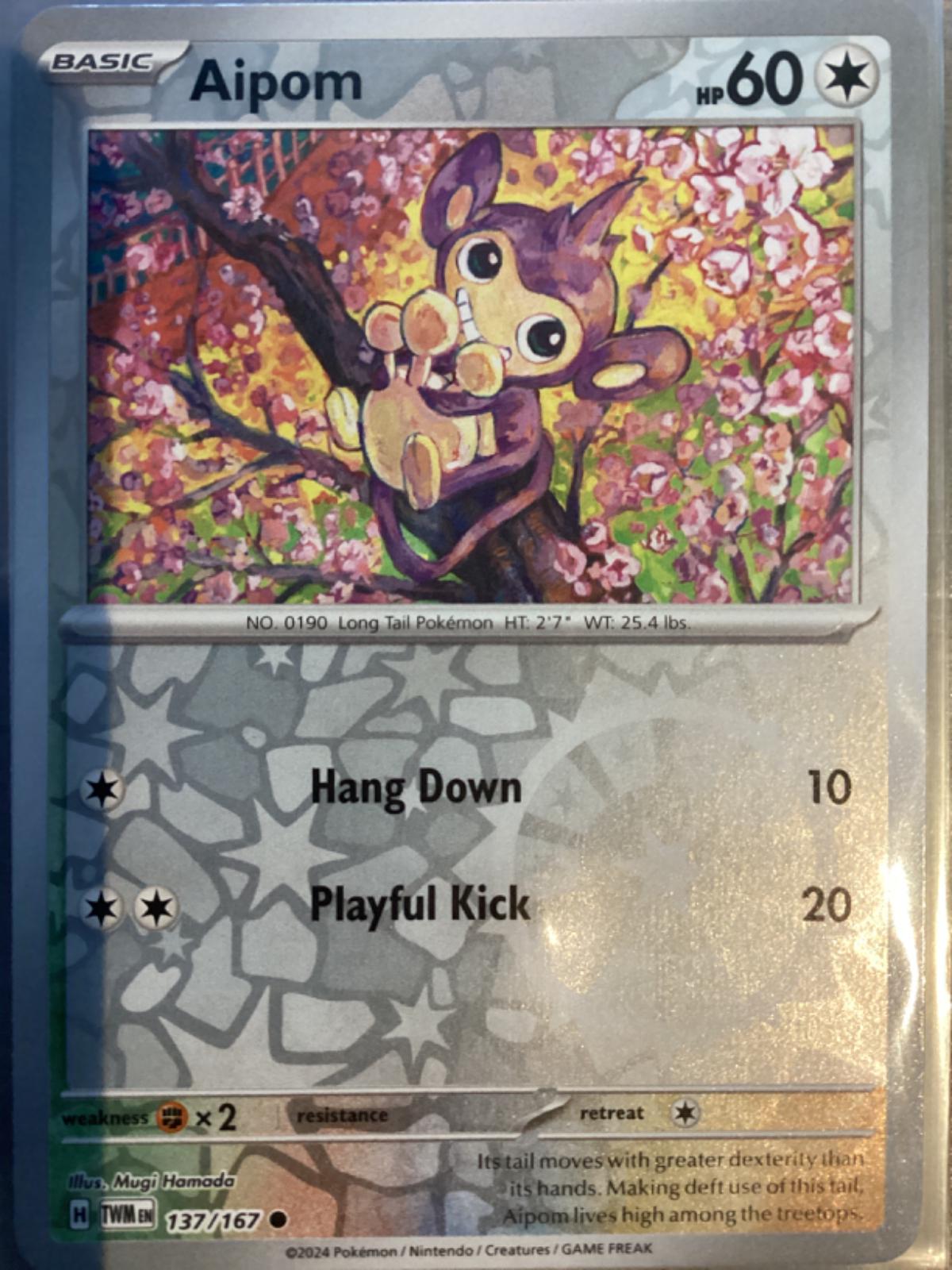 Aipom [Reverse Holo]