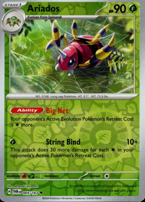 Ariados [Reverse Holo]