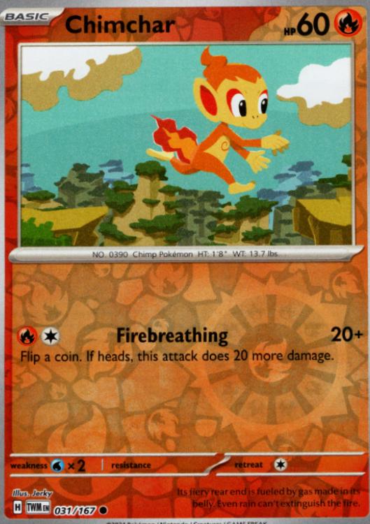 Chimchar [Reverse Holo]