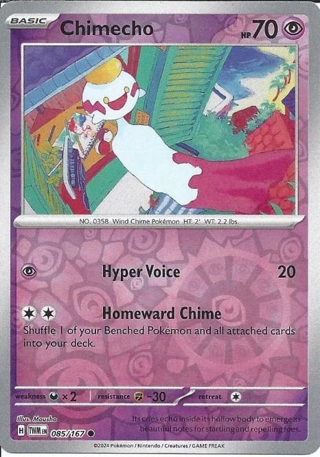 Chimecho [Reverse Holo]