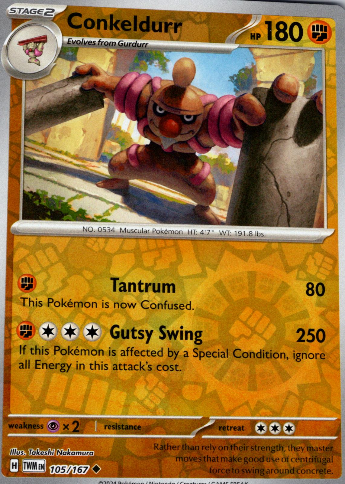 Conkeldurr [Reverse Holo]