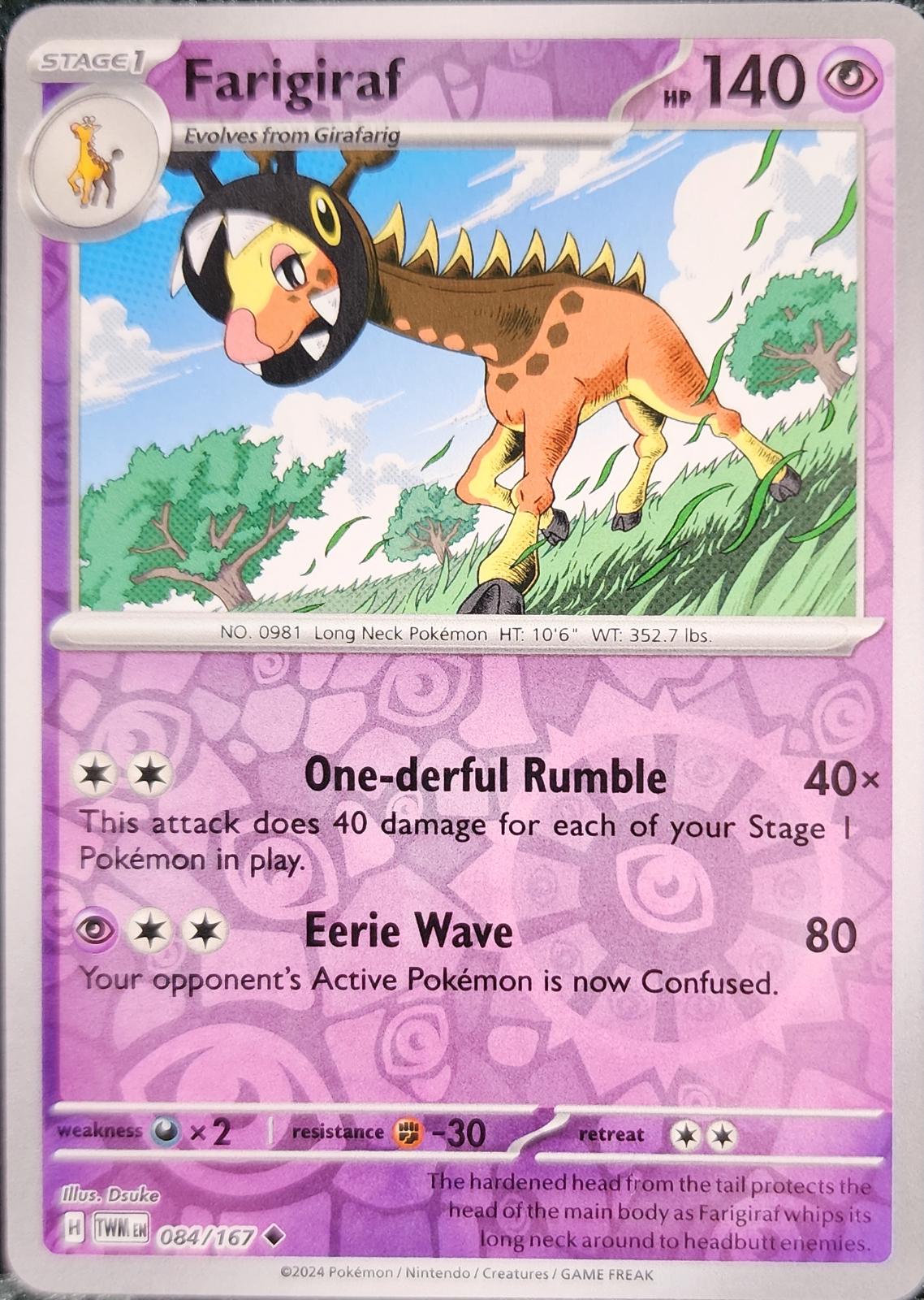 Farigiraf [Reverse Holo]