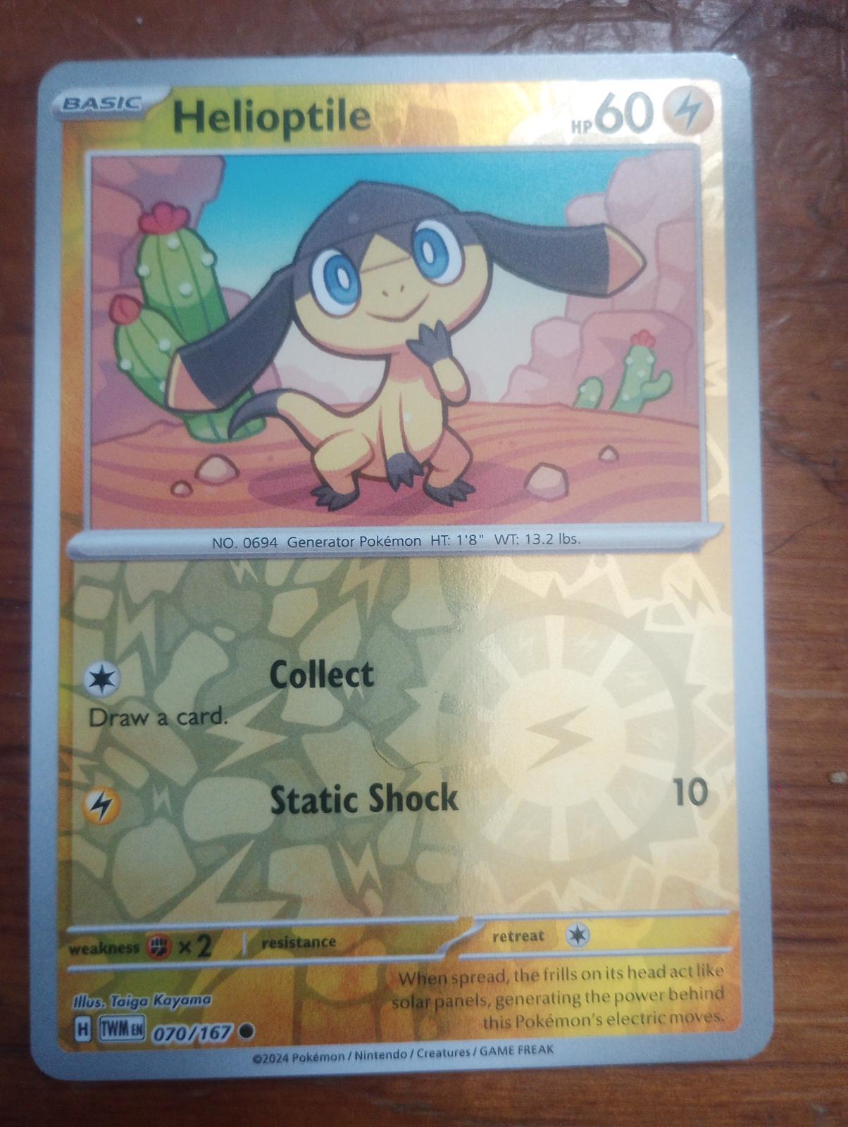 Helioptile [Reverse Holo]