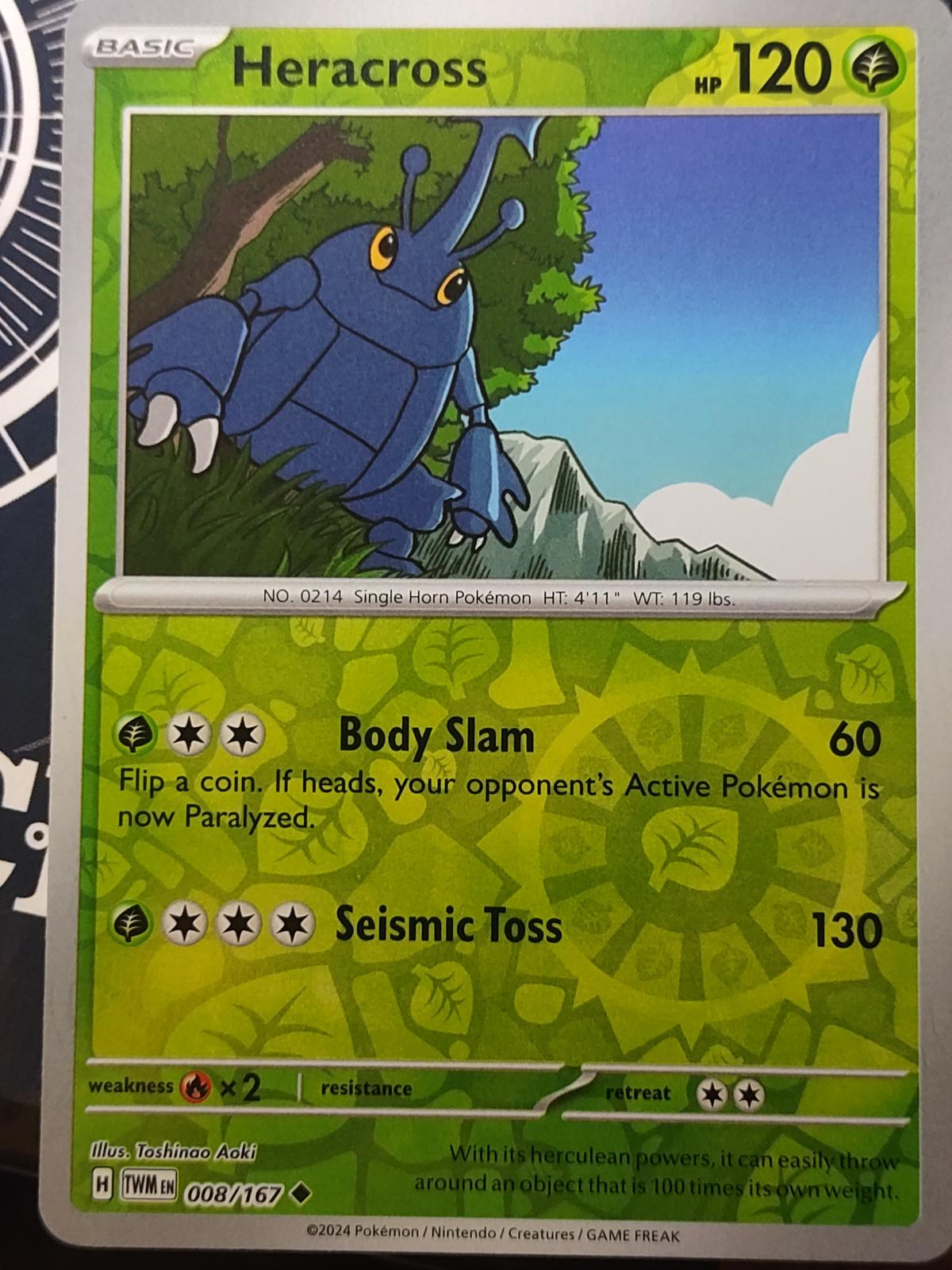 Heracross [Reverse Holo]