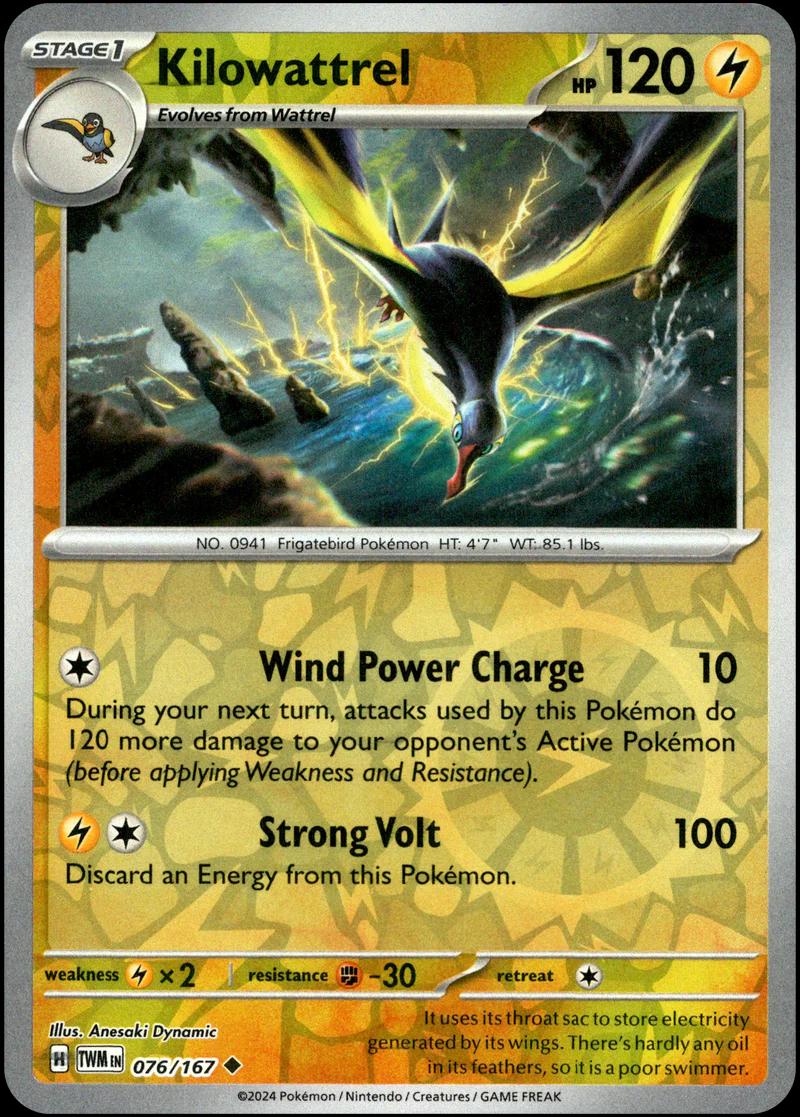 Kilowattrel [Reverse Holo]