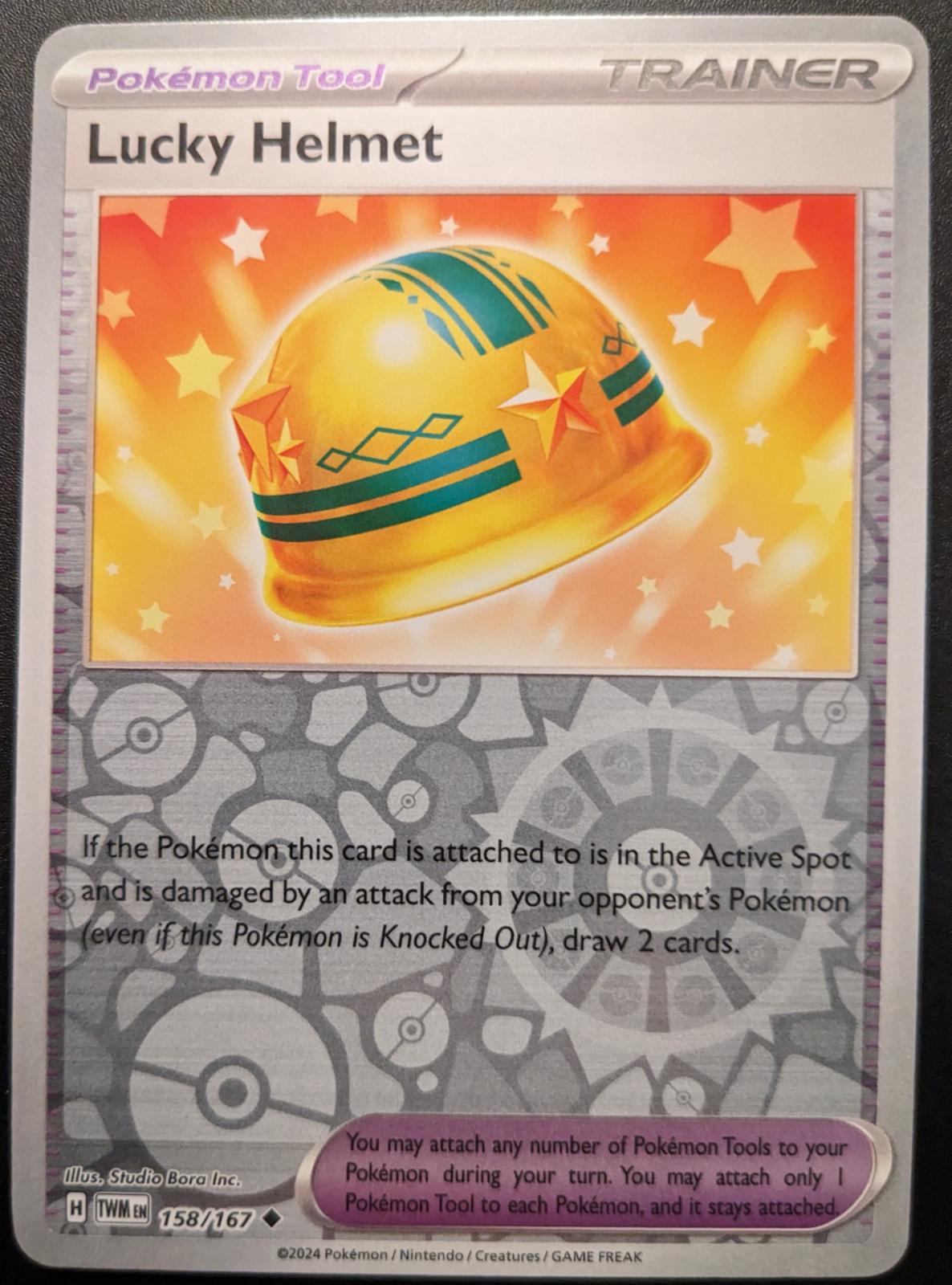 Lucky Helmet [Reverse Holo]