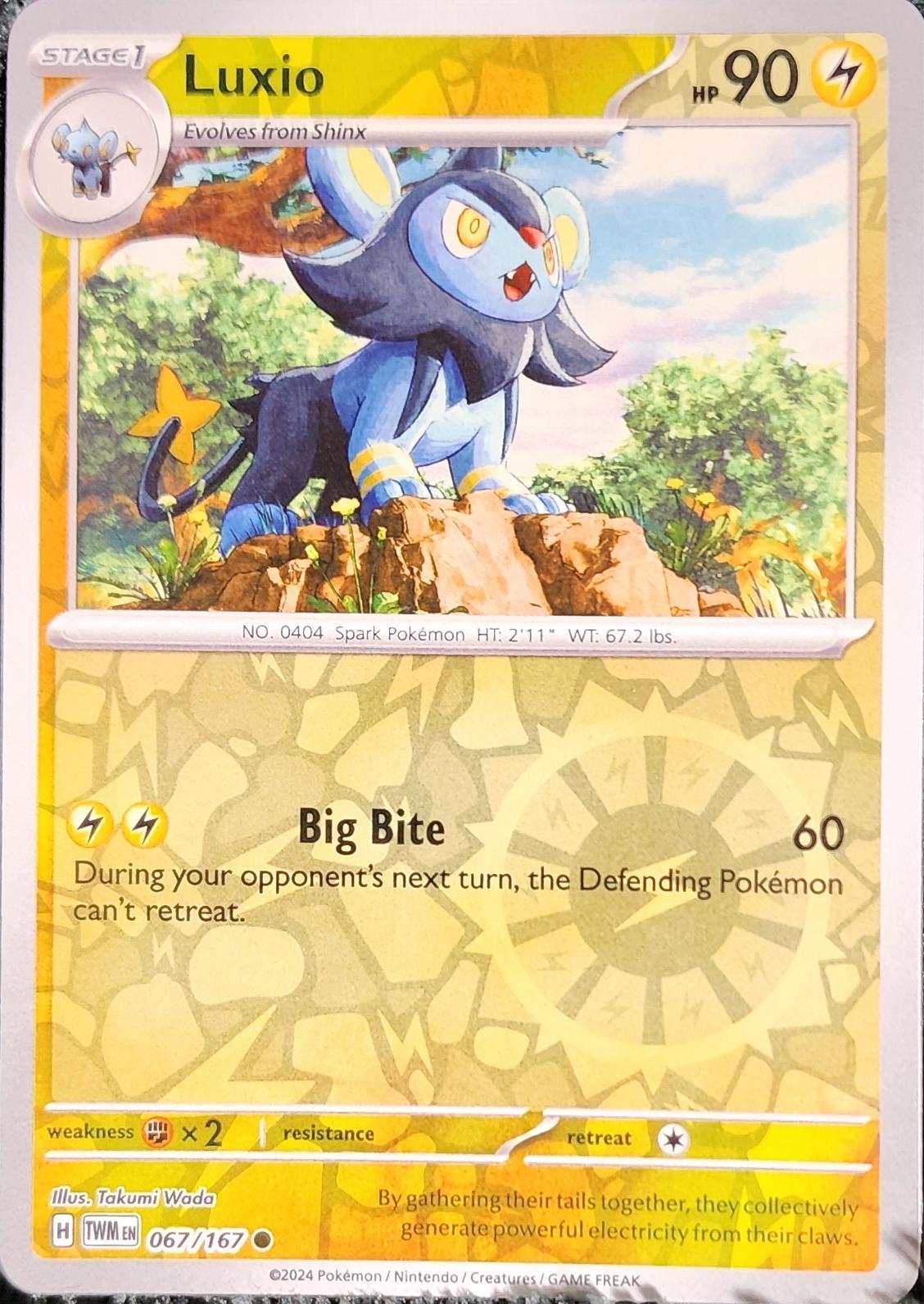 Luxio [Reverse Holo]
