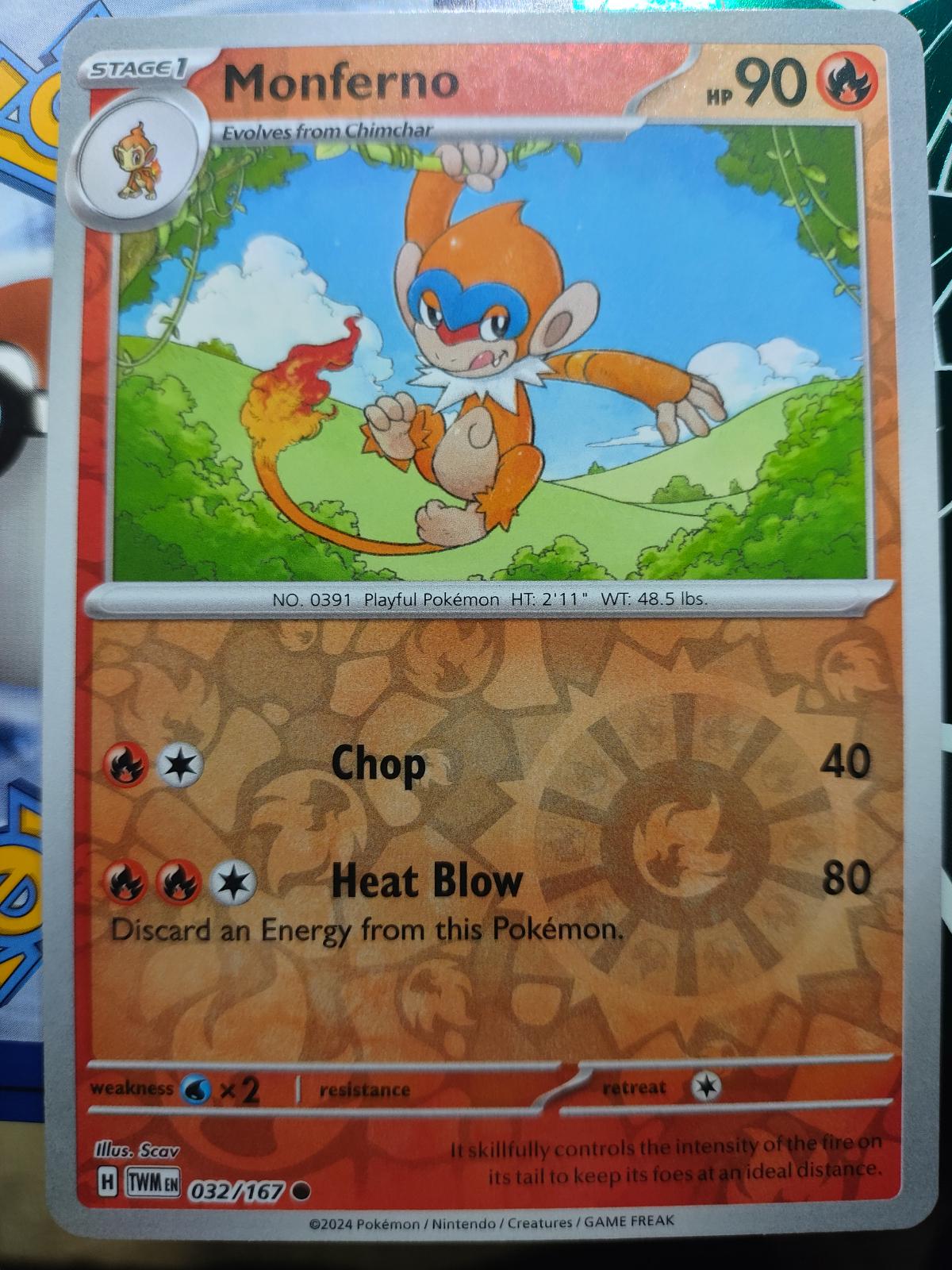 Monferno [Reverse Holo]