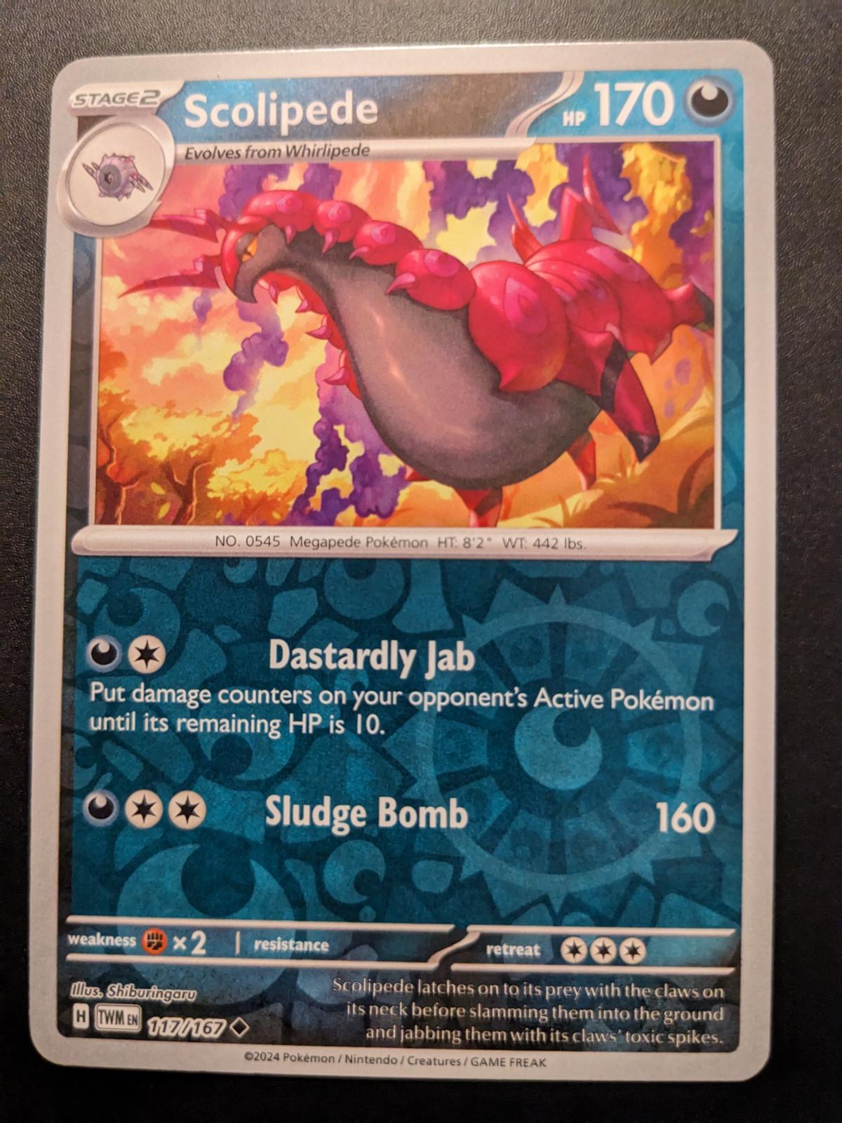 Scolipede [Reverse Holo]