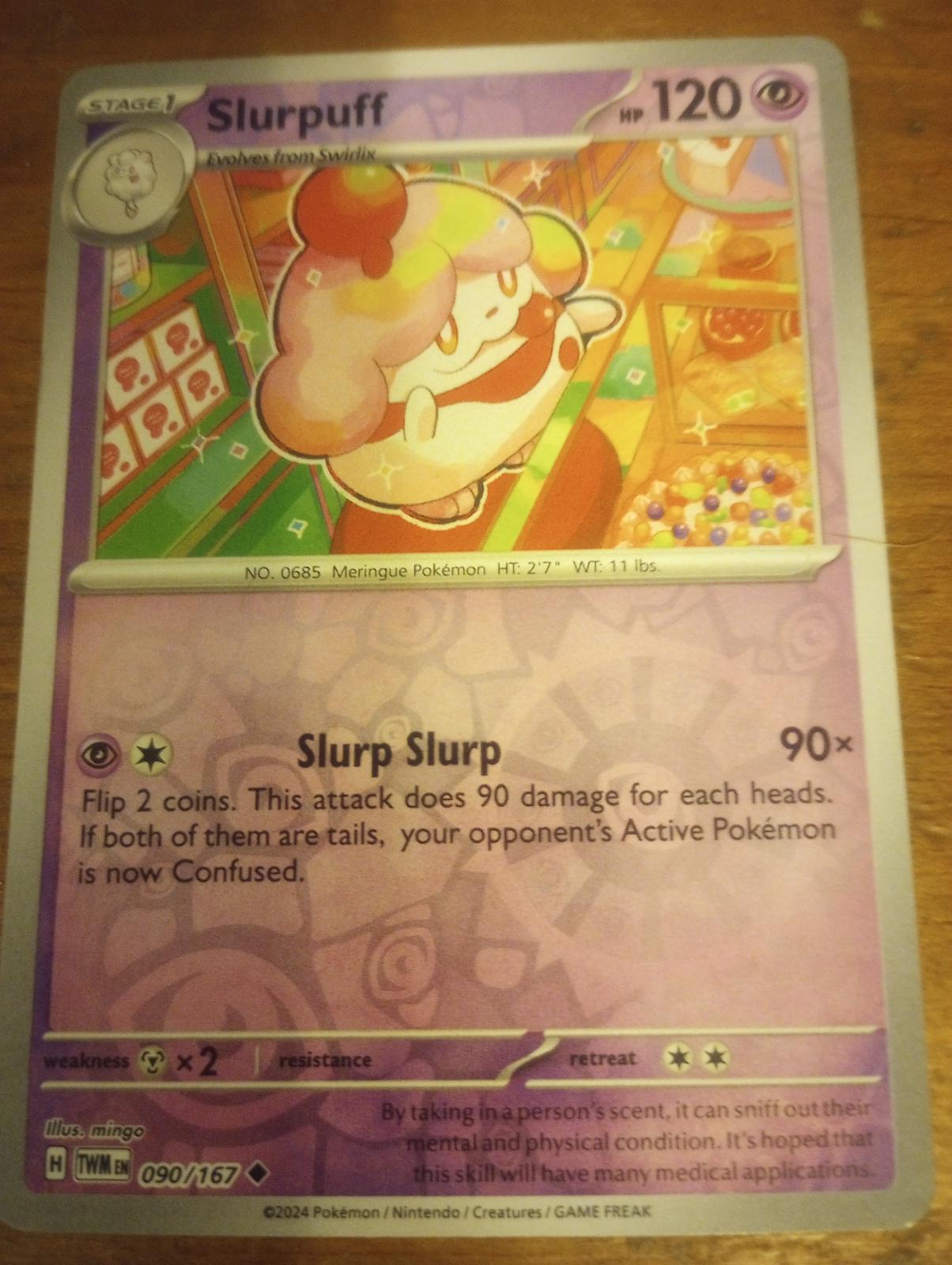 Slurpuff [Reverse Holo]